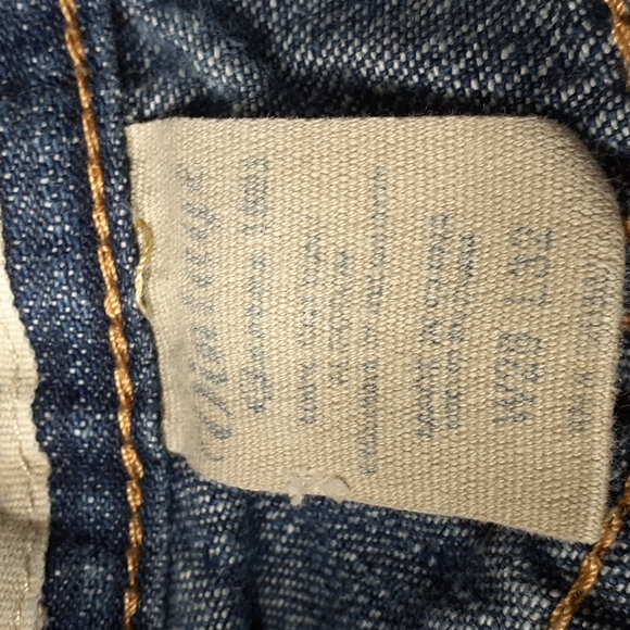 Vintage Jeans 1691 Slim Straight Boy's W 26 L 28 1/2 Blue Jeans - Picture 16 of 16